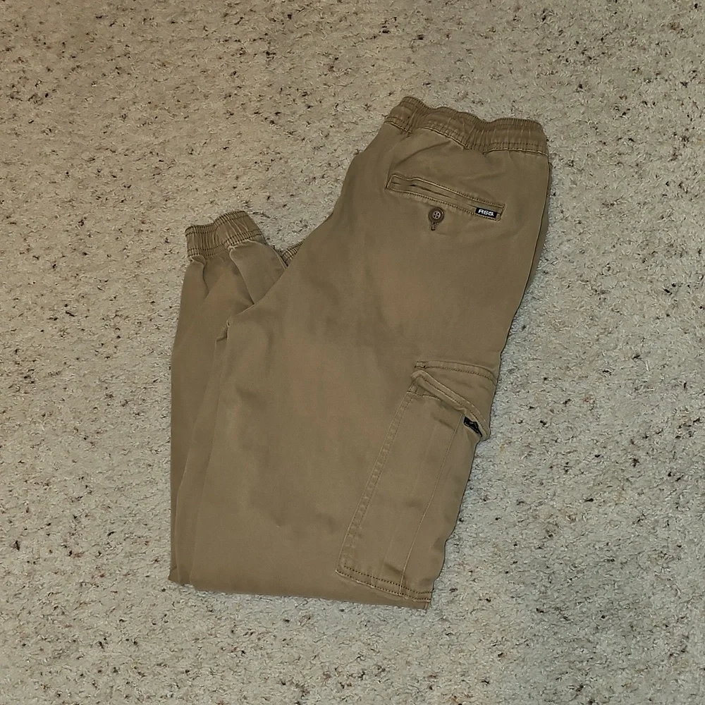 RSQ Casual Cargo Jogger Pants - Tan